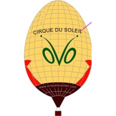 Cirque Du Soleil OVO Egg VH-OVQ Silver